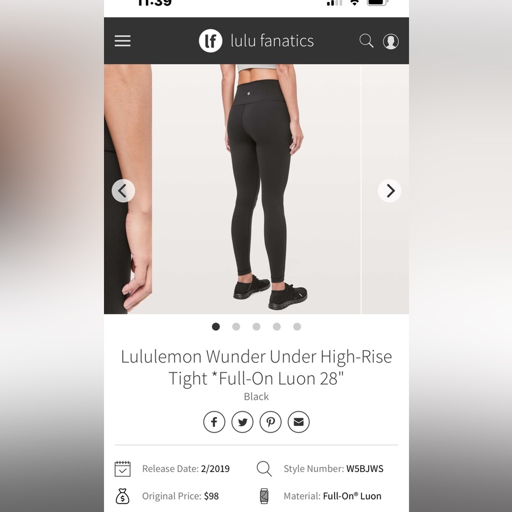 Lululemon leggings